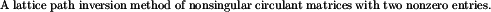 LaTeX formula: 